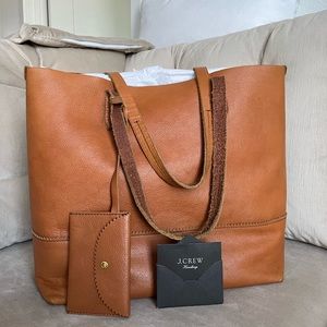 J. Crew Leather Tote